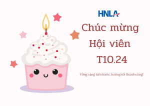 Chúc mừng hội viên thành lập tháng 10.2024