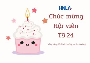 Chúc mừng ngày thành lập của các Hội viên tháng 09/2024